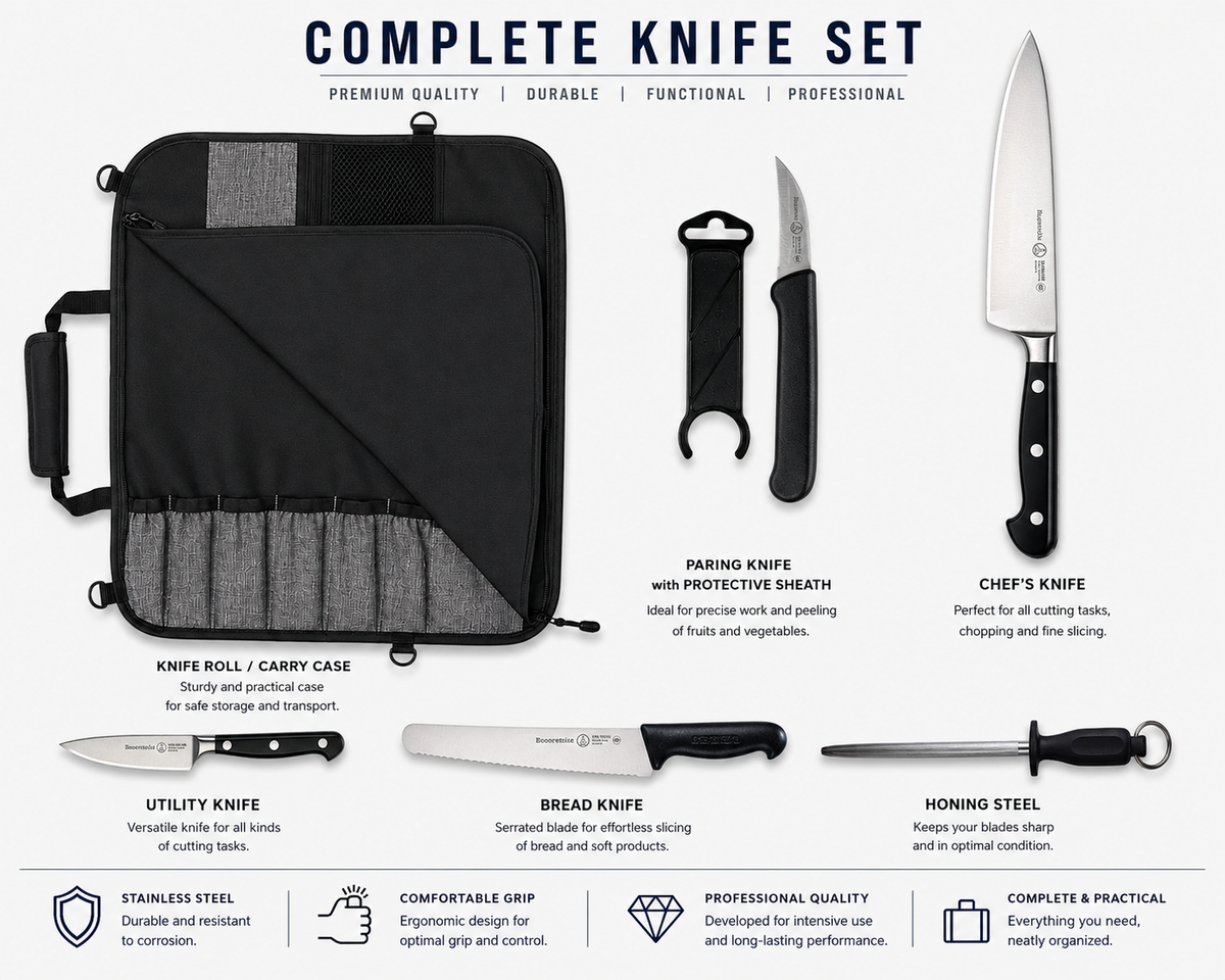 Meridian Culinary Set - 8 Piece