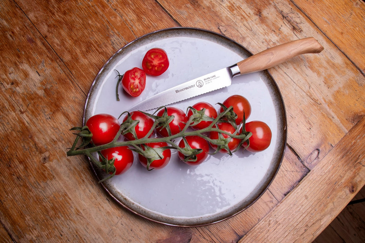 Oliva Luxe Couteau à Tomate Serrated 13cm