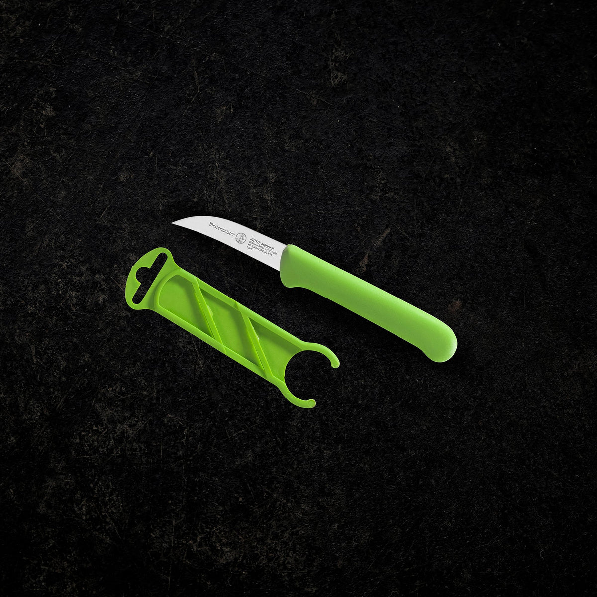 Petite Messer 6cm Grüner Vogelspitze Spick Messer