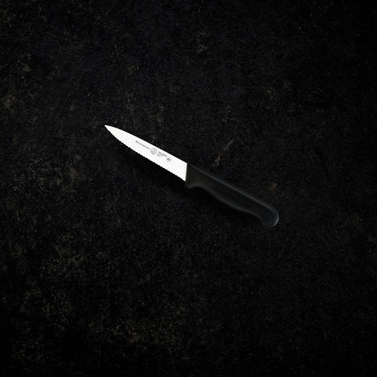 Pro Series 10cm  Serrated Spear Point Paring Knife