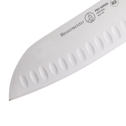 Pro Series Couteau Santoku Kullenschliff 18 cm