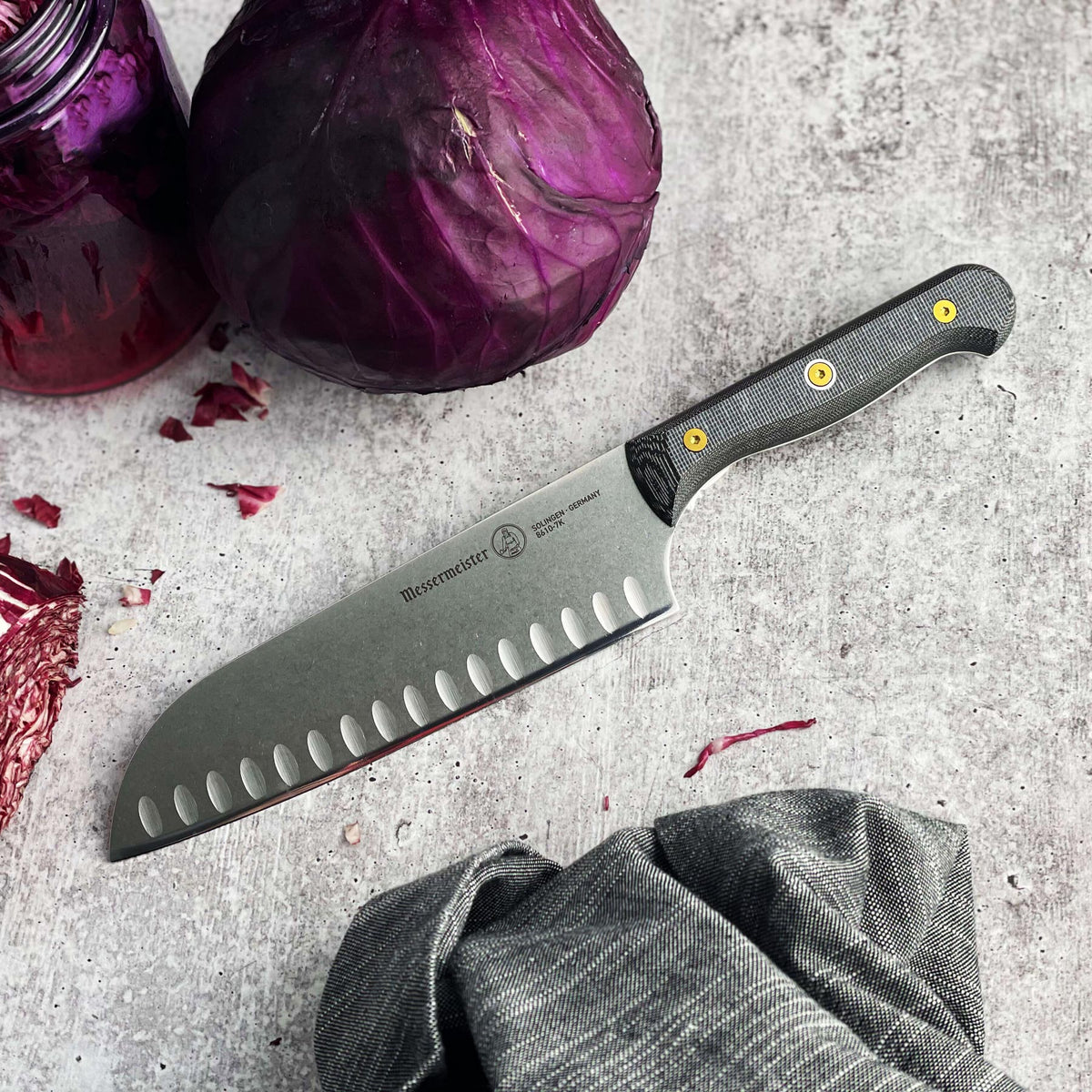 Custom 18cm Santoku Knife