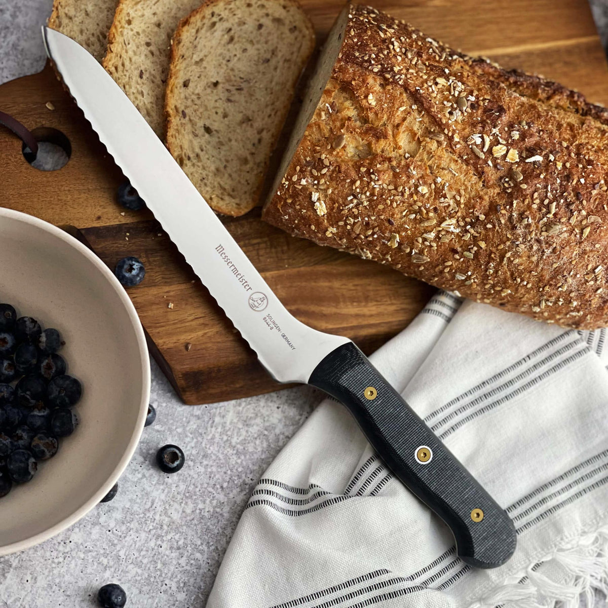 Custom 20cm Offset Breadknife
