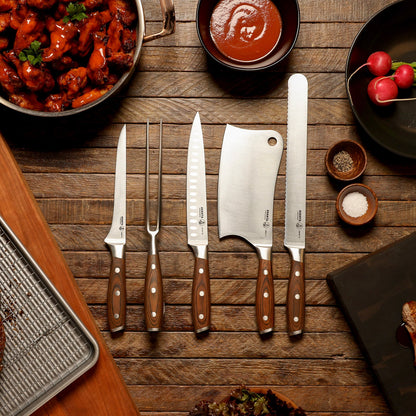 Avanta 6 Piece Bbq Knife Set