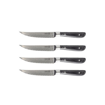 Avanta Damascus Fine Edge Steak Knife Set - 4 Piece
