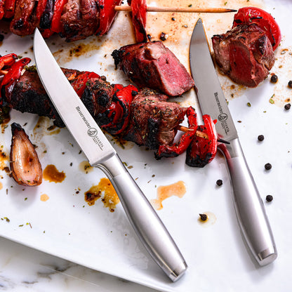 Avanta Stainless 4 Piece Fine Edge Steak Knife Set