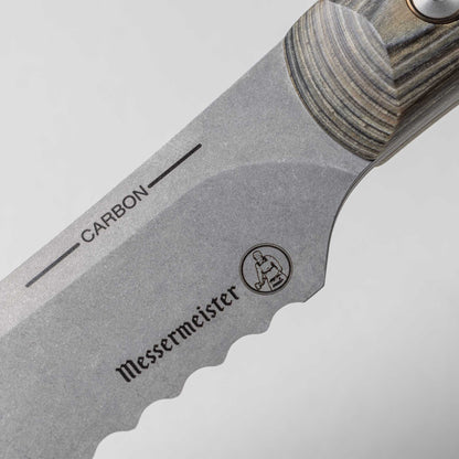 Carbon 23cm Scalloped Slicer