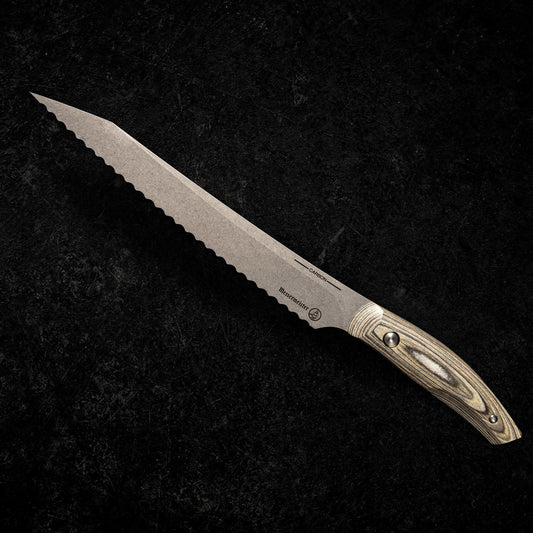 Carbon 23cm Scalloped Slicer