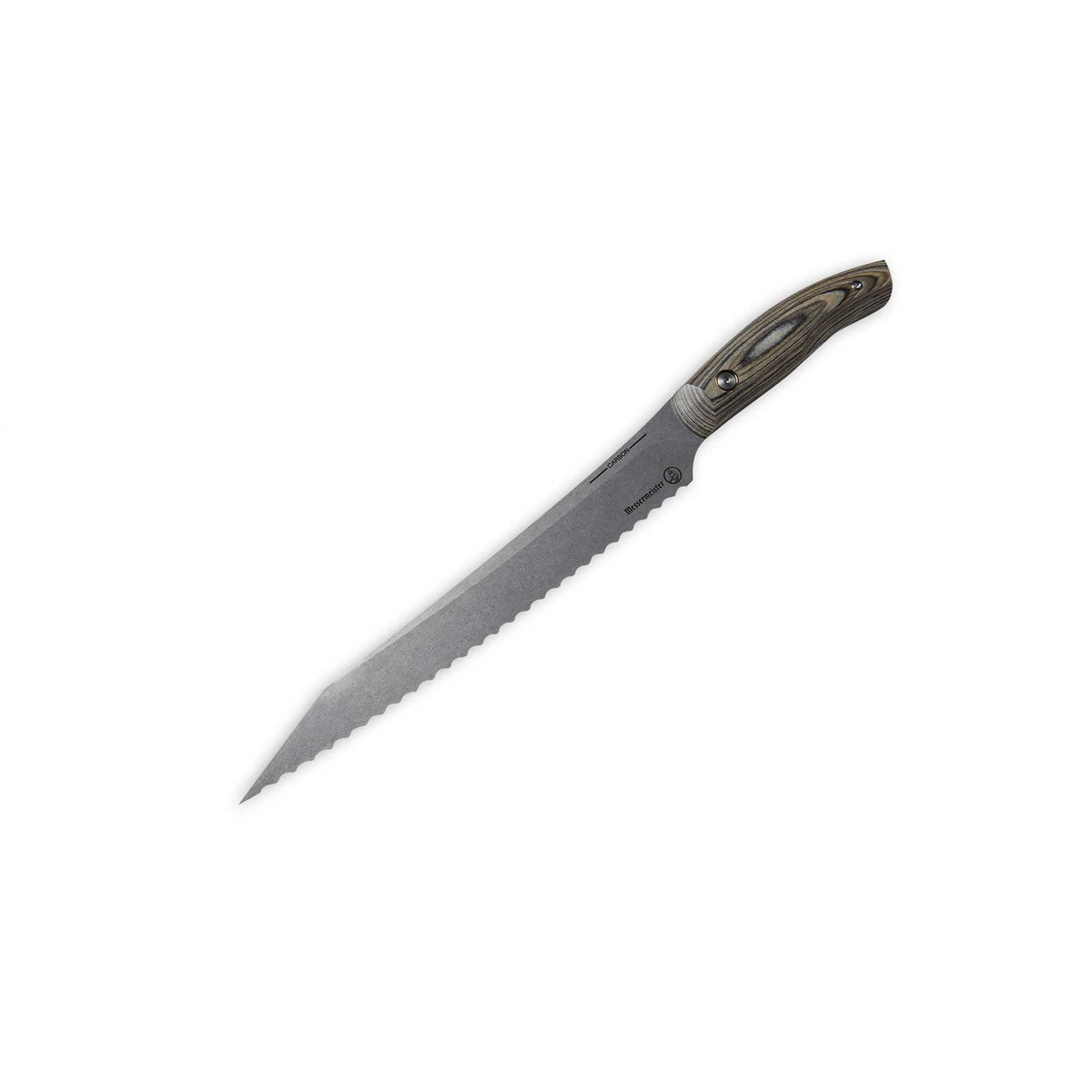 Carbon 23cm Scalloped Slicer