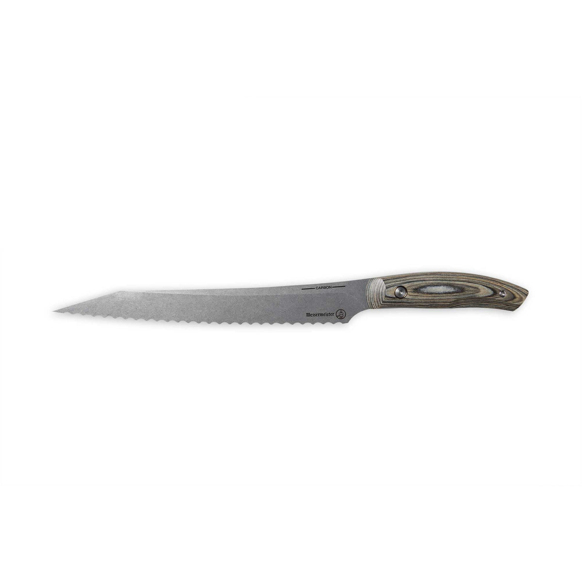 Carbon 23cm Scalloped Slicer
