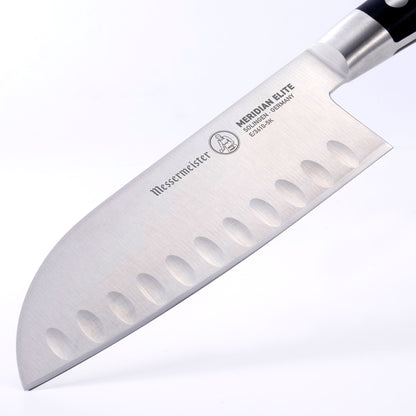 Meridian Elite 18cm Kullenschliff Santoku