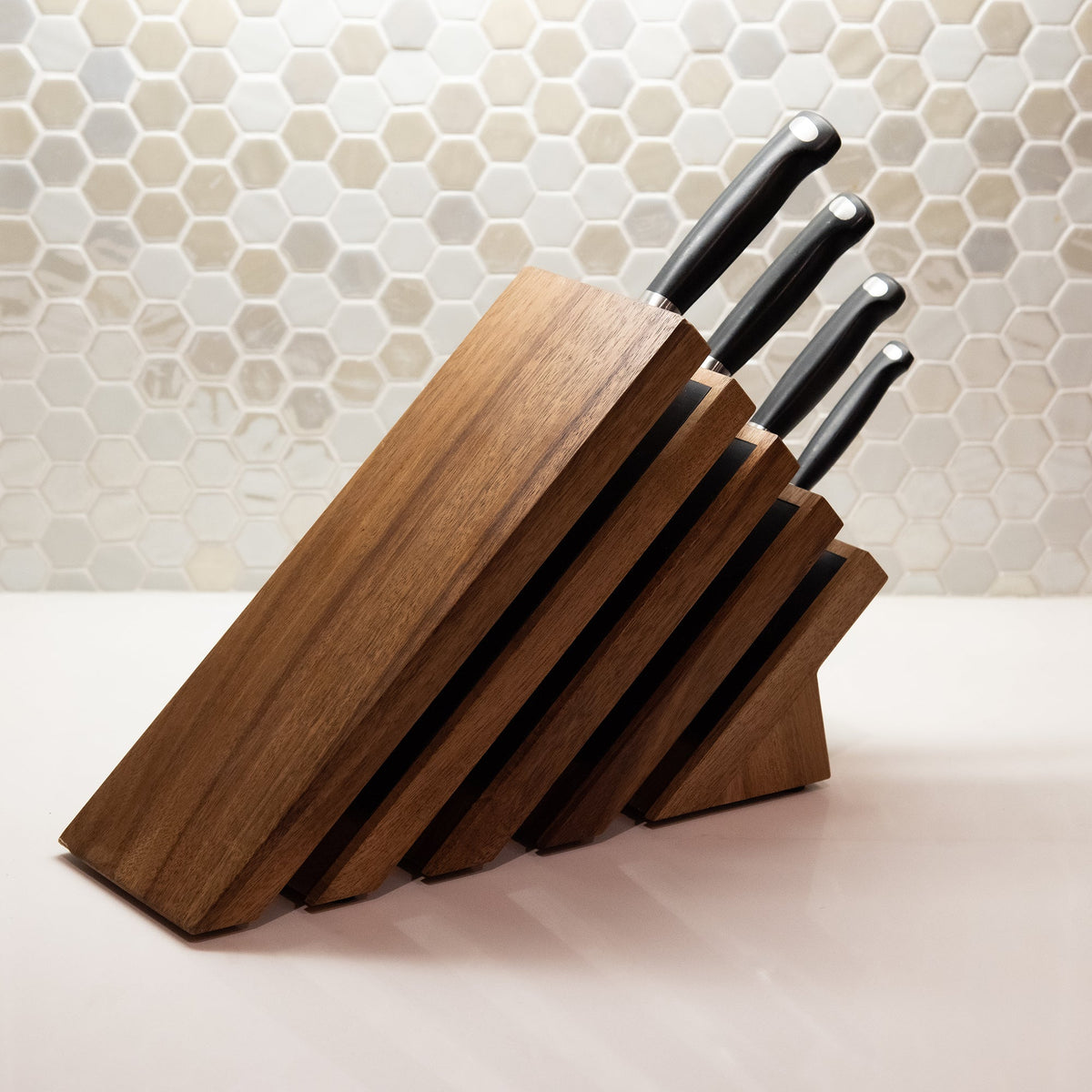 Next Level Blocco Magnetico per Coltelli con Luci UV
