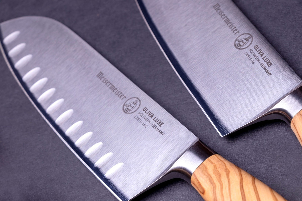 Oliva Luxe 16,5cm Santoku Kullenschliff